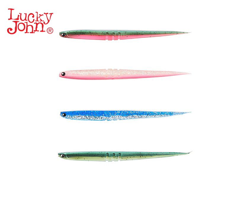 LUCKY JOHN 3D SLUG 6” - bg
