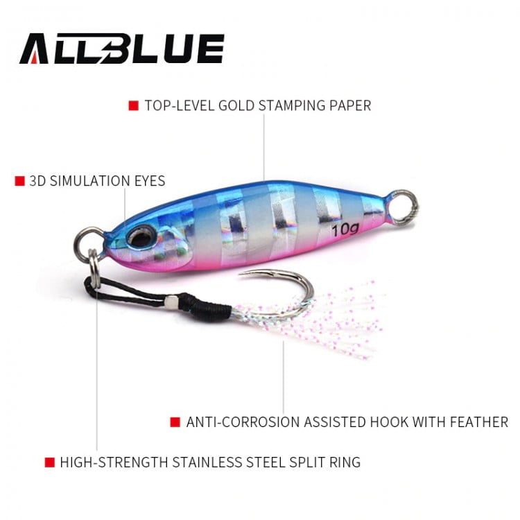 ALLBLUE 2019 New DRAGER Micro Metal Jig 7g ALLBLUE 2019 New DRAGER Micro Metal Jig 7g