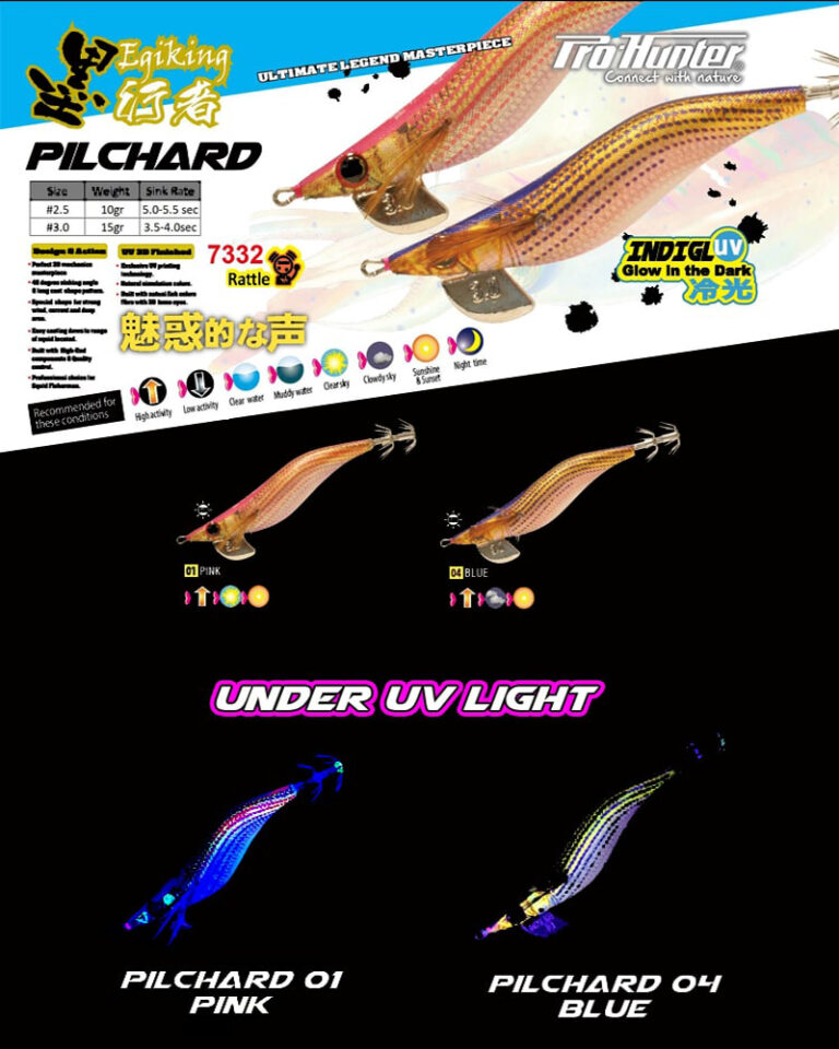 Pro Hunter EgiKing PILCHARD 3.0 Pro Hunter EgiKing PILCHARD 3.0