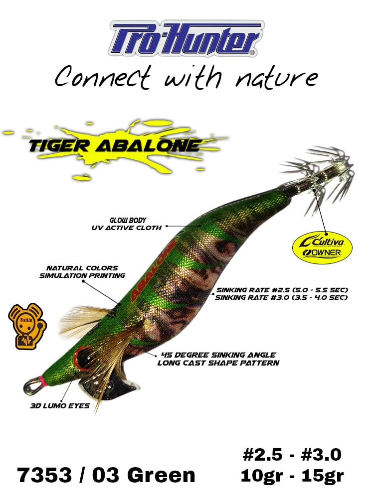 Pro-Hunter Egiking Tiger ABALONE 2.5 - Image 5