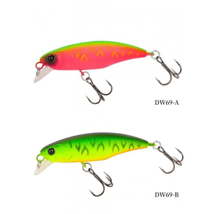 TSURINOYA Fishing Lure DW69 Sinking Minnow Hard Bait 48S 48mm 3.3g - Image 2