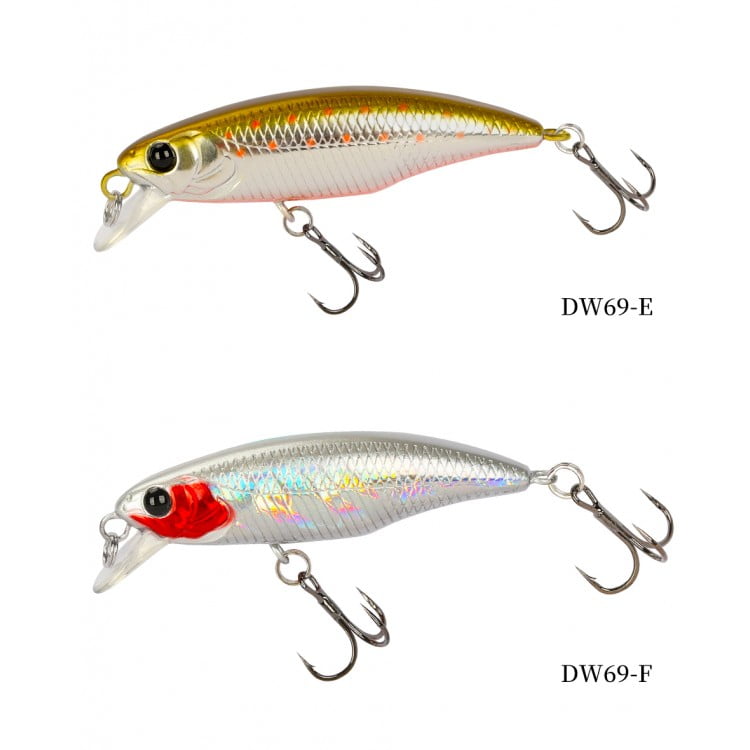 TSURINOYA Fishing Lure DW69 Sinking Minnow Hard Bait 48S 48mm 3.3g - Image 4