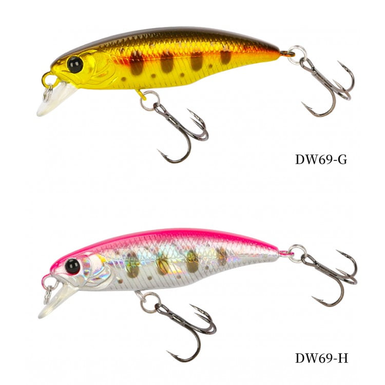 TSURINOYA Fishing Lure DW69 Sinking Minnow Hard Bait 48S 48mm 3.3g - Image 5