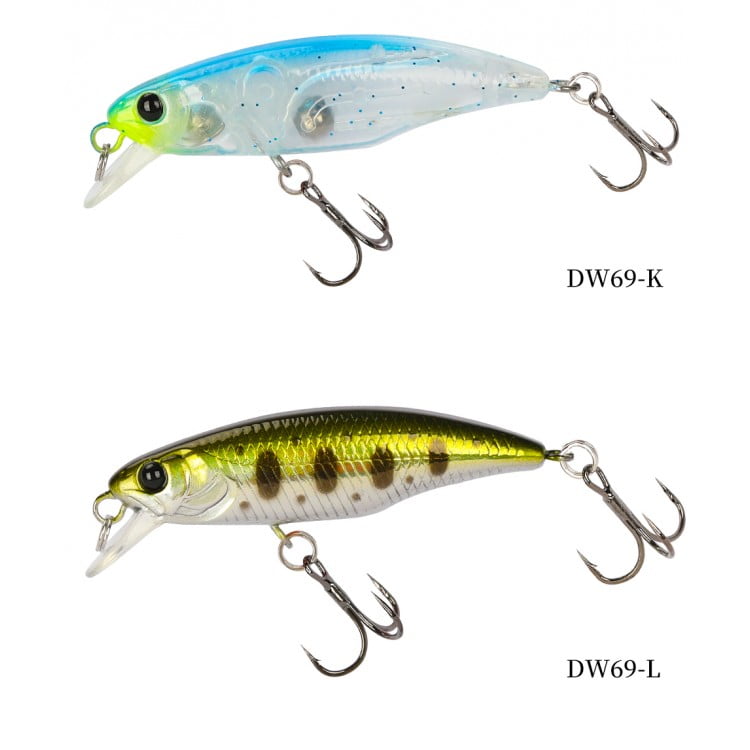 TSURINOYA Fishing Lure DW69 Sinking Minnow Hard Bait 48S 48mm 3.3g - Image 7