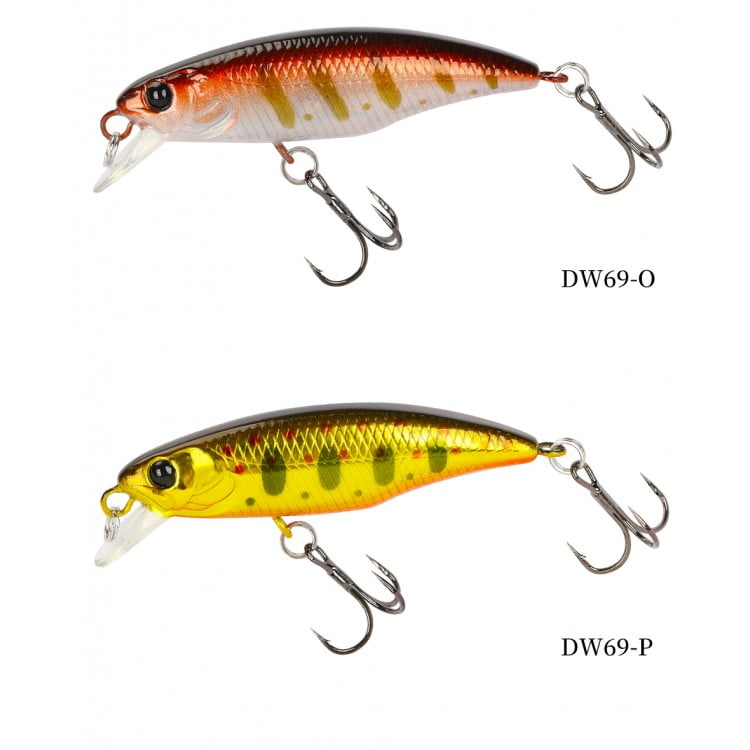 TSURINOYA Fishing Lure DW69 Sinking Minnow Hard Bait 48S 48mm 3.3g - Image 9