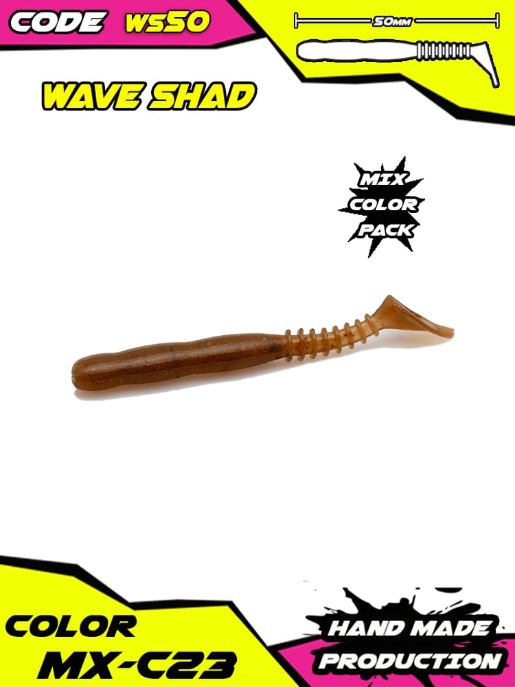 MAXIMUS WAVE SHAD Glass jar packing - Image 7