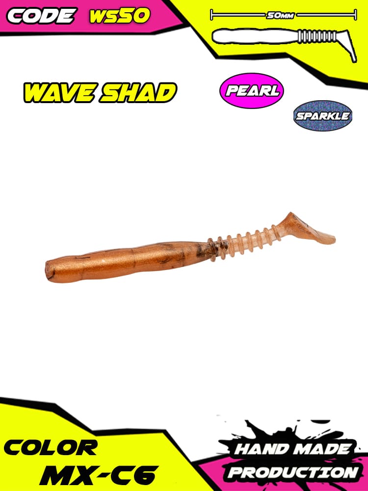 MAXIMUS WAVE SHAD Glass jar packing - Image 2