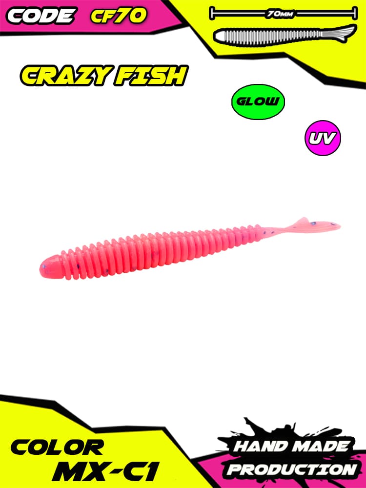 MAXIMUS CRAZY FISH zip packing - Image 2