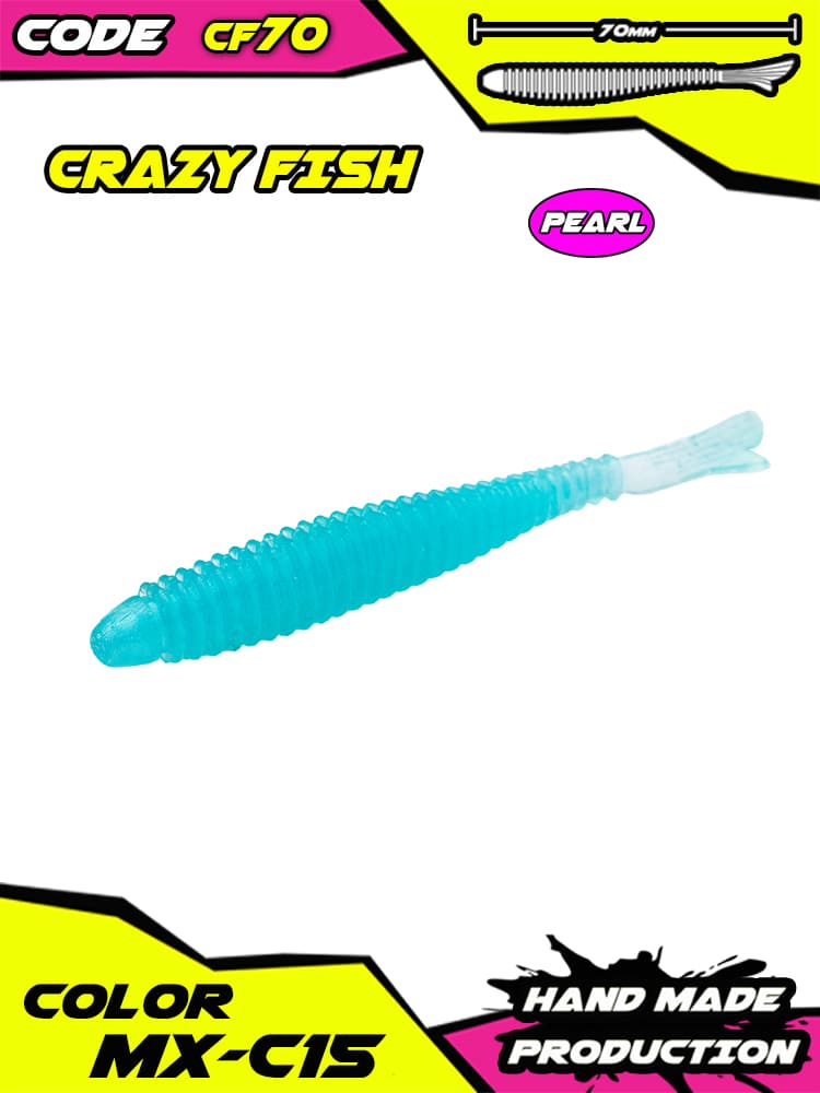 MAXIMUS CRAZY FISH zip packing - Image 5