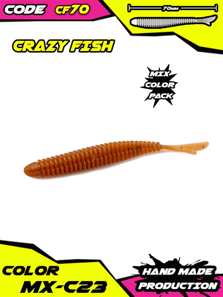 MAXIMUS CRAZY FISH zip packing - Image 7