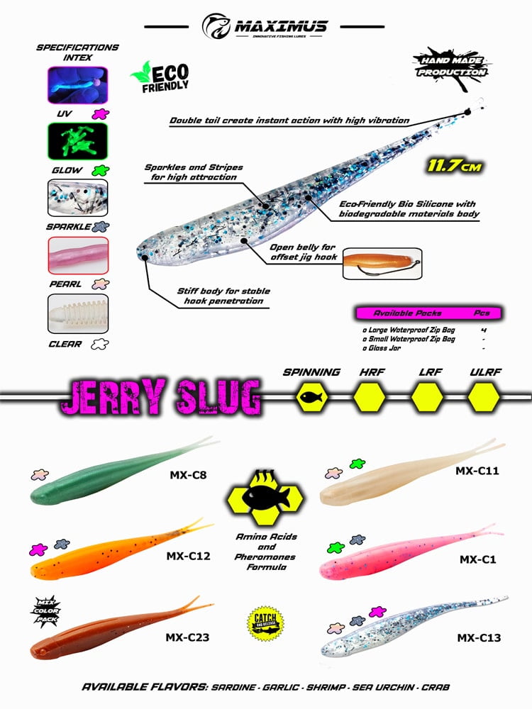 MAXIMUS JERRY SLUG zip packing MAXIMUS JERRY SLUG zip packing