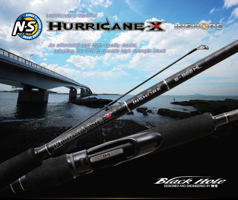NS BLACK HOLE - HURRICANE-X INSHORE MONSTER 2.90M / 20-80G
