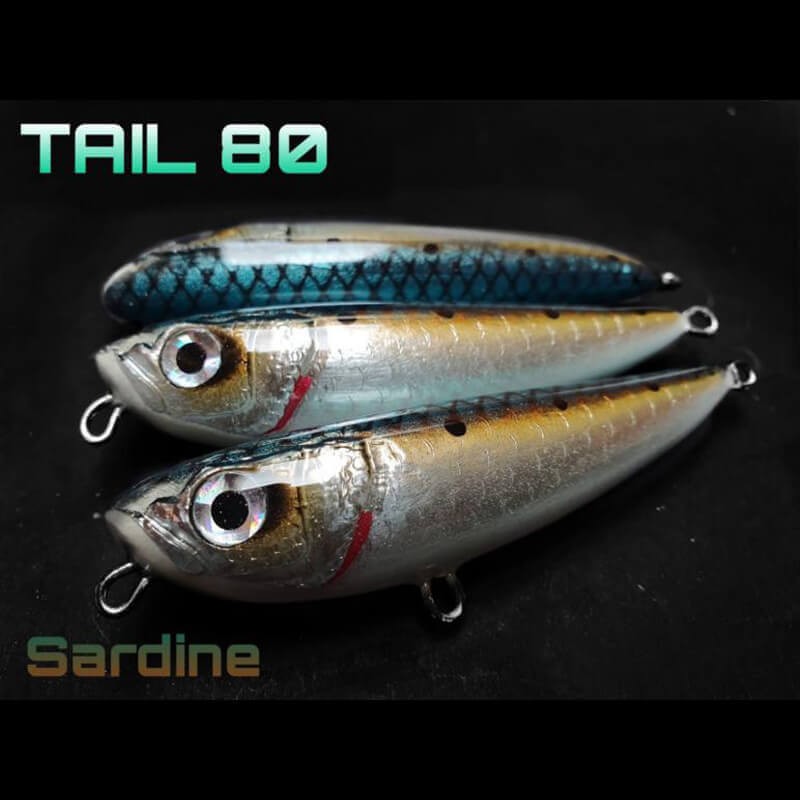 ALET SPINNING - TAIL 80 8CM / 11G -SARDINE - Image 2