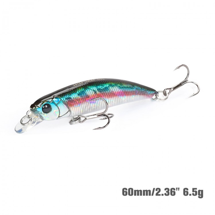 TSURINOYA INTRUDER 60S Sinking Minnow 6.5g - Image 6