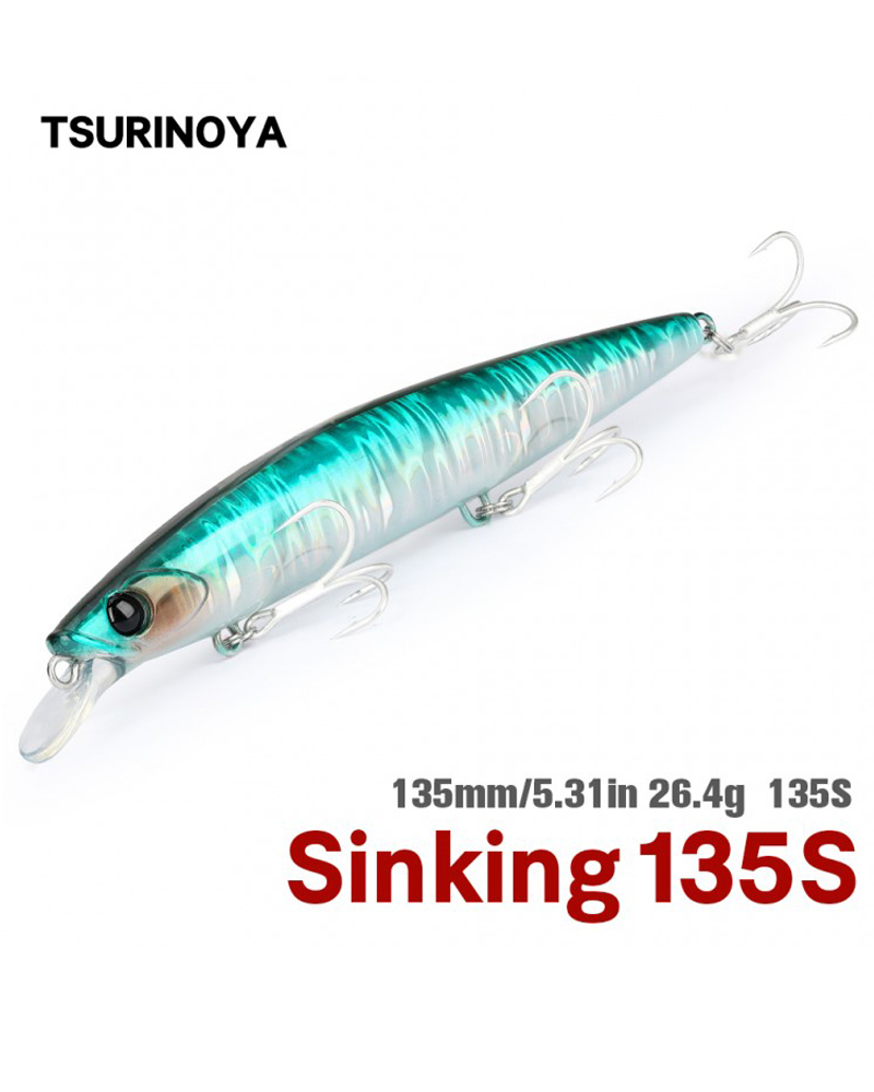 TSURINOYA 135S BAYONET 135mm 26.4g - bg