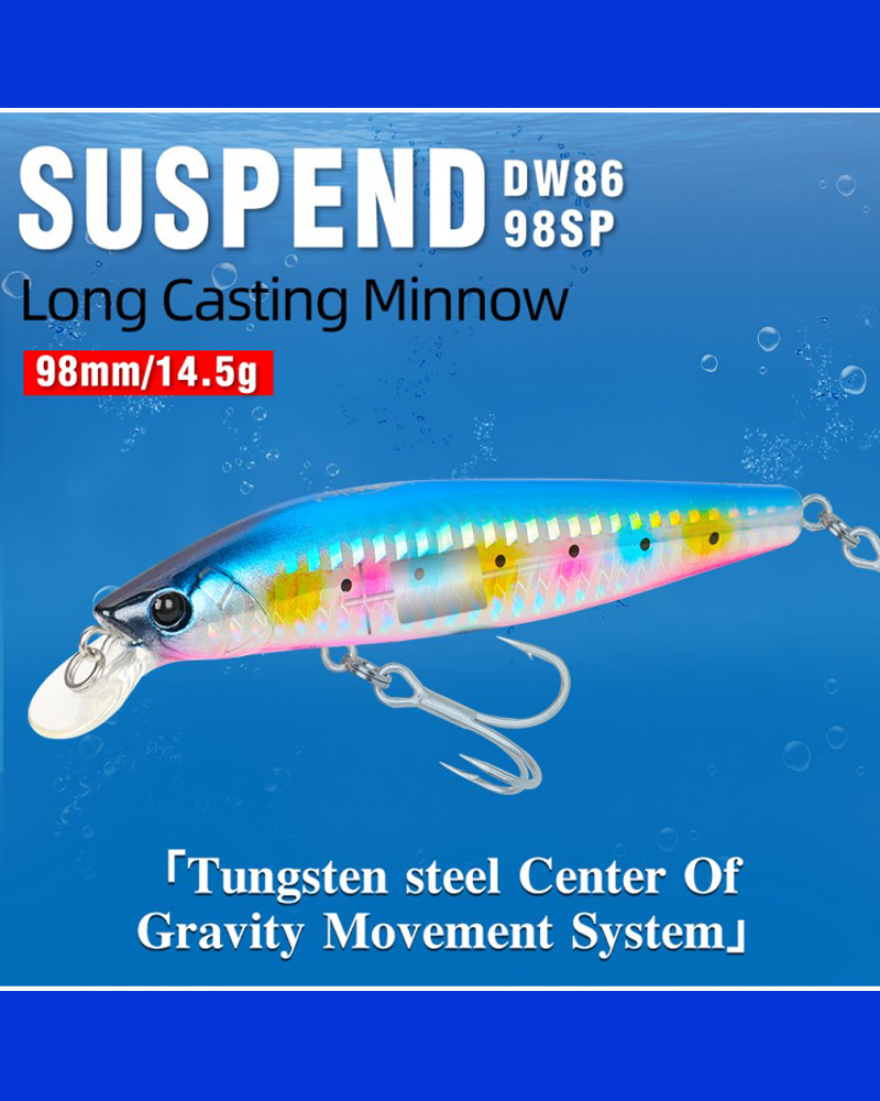 TSURINOYA DW86 STINGER 98mm 14.5g - bg