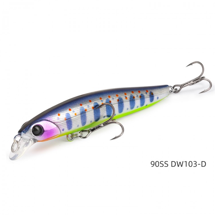 TSURINOYA 90SS Slow Sinking Minnow 90mm 10.8gr - Image 5