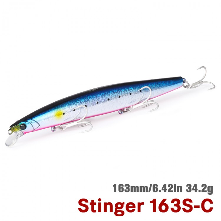 TSURINΟYA 163S Sinking Saltwater Minnow STINGER 34.2gr - Image 8