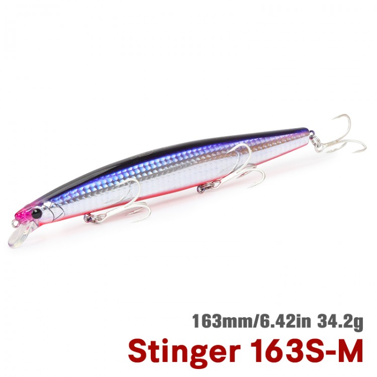 TSURINΟYA 163S Sinking Saltwater Minnow STINGER 34.2gr - Image 5