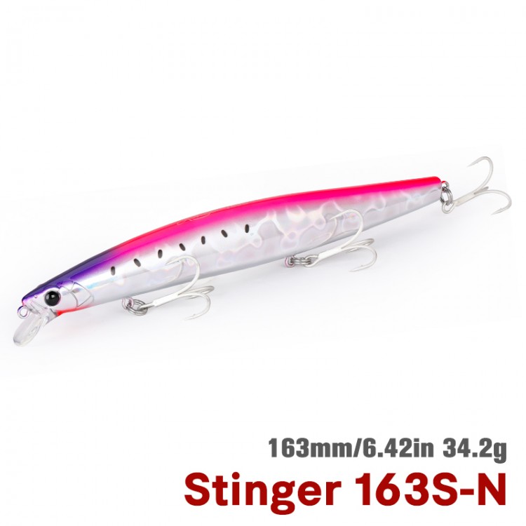 TSURINΟYA 163S Sinking Saltwater Minnow STINGER 34.2gr - Image 4