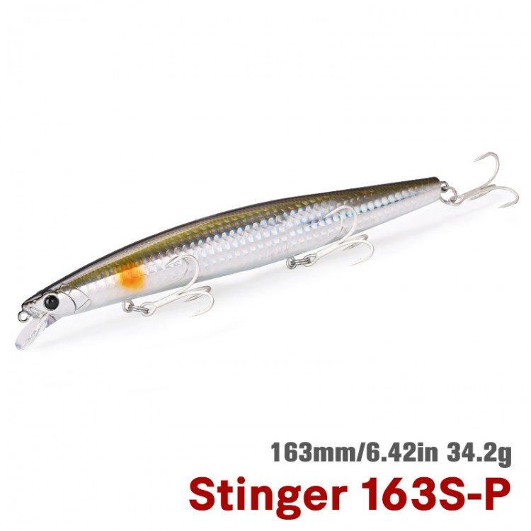 TSURINΟYA 163S Sinking Saltwater Minnow STINGER 34.2gr - Image 2