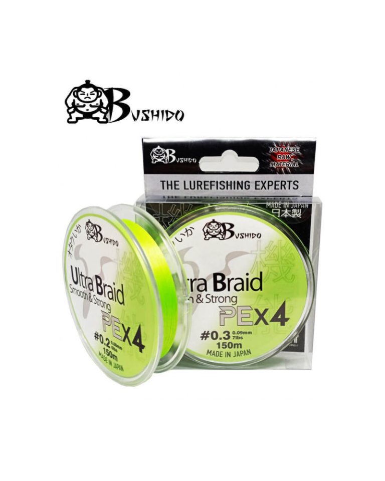 Νήμα Bushido ΡΕx4 Ultra Braid Νήμα Bushido ΡΕx4 Ultra Braid