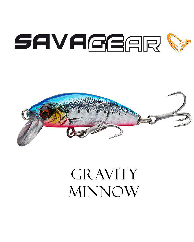 SAVAGE GEAR GRAVITY MINNOW 50S 5cm 4.3g - bg