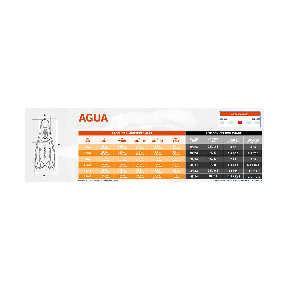 Cressi Agua Pink Fins - Πέδιλα - Image 6