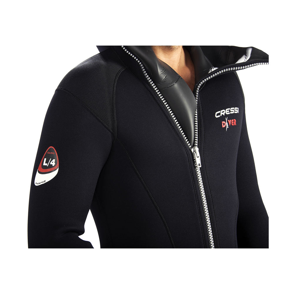 Cressi Diver Man Monopiece Wetsuit 5mm - Ανδρική Στολή Κατάδυσης - Image 4