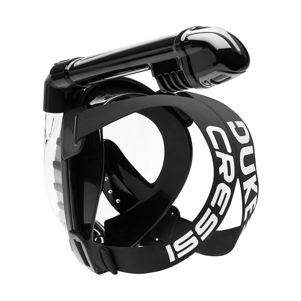 Cressi Duke Silicone Full Face Mask Black/Black - Image 2