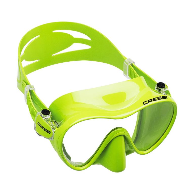 Cressi F1 Silicone Mask Lime - Μάσκα