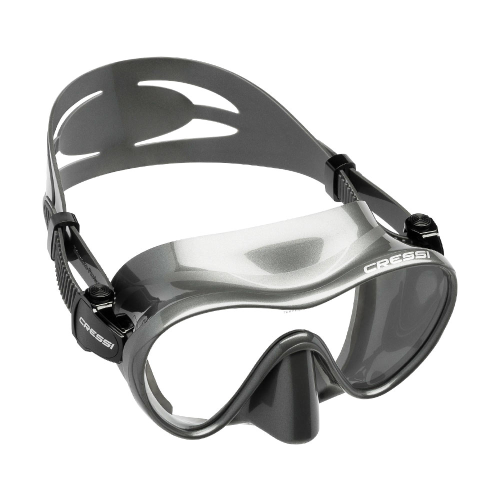 Cressi F1 Silicone Mask Silver – Μάσκα - bg