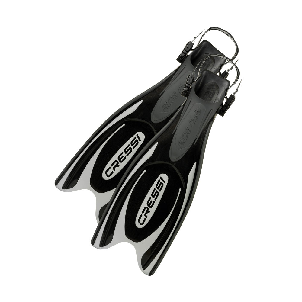 Cressi Frog Plus Black/White Fins – Πέδιλα - bg