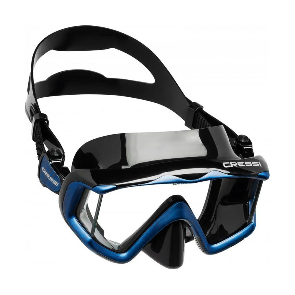 Cressi Liberty Triside Silicone Mask Black/Saphire – Μάσκα - bg