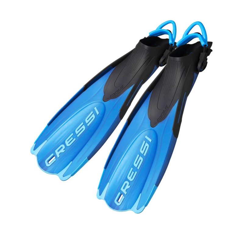 Cressi Maui Saf Black/Blue Fins - Πέδιλα