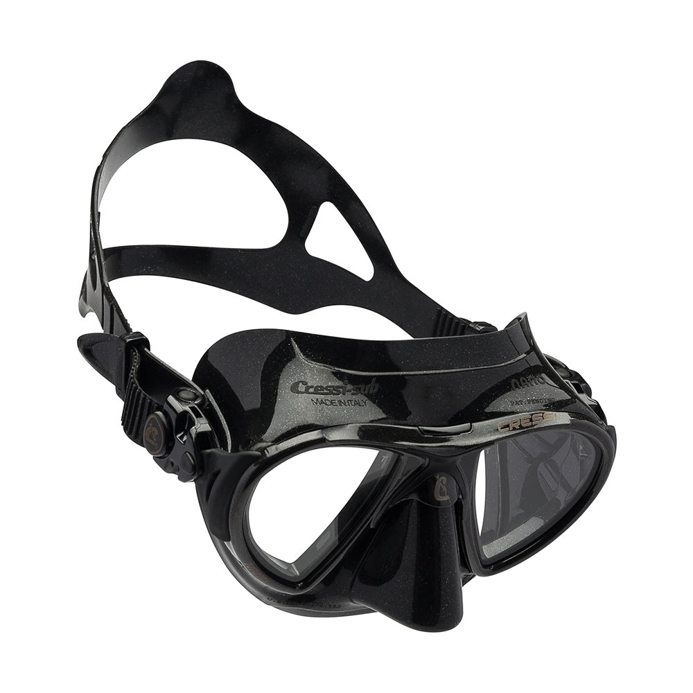Cressi Nano Silicone Mask Black/Frame Black – Μάσκα - bg