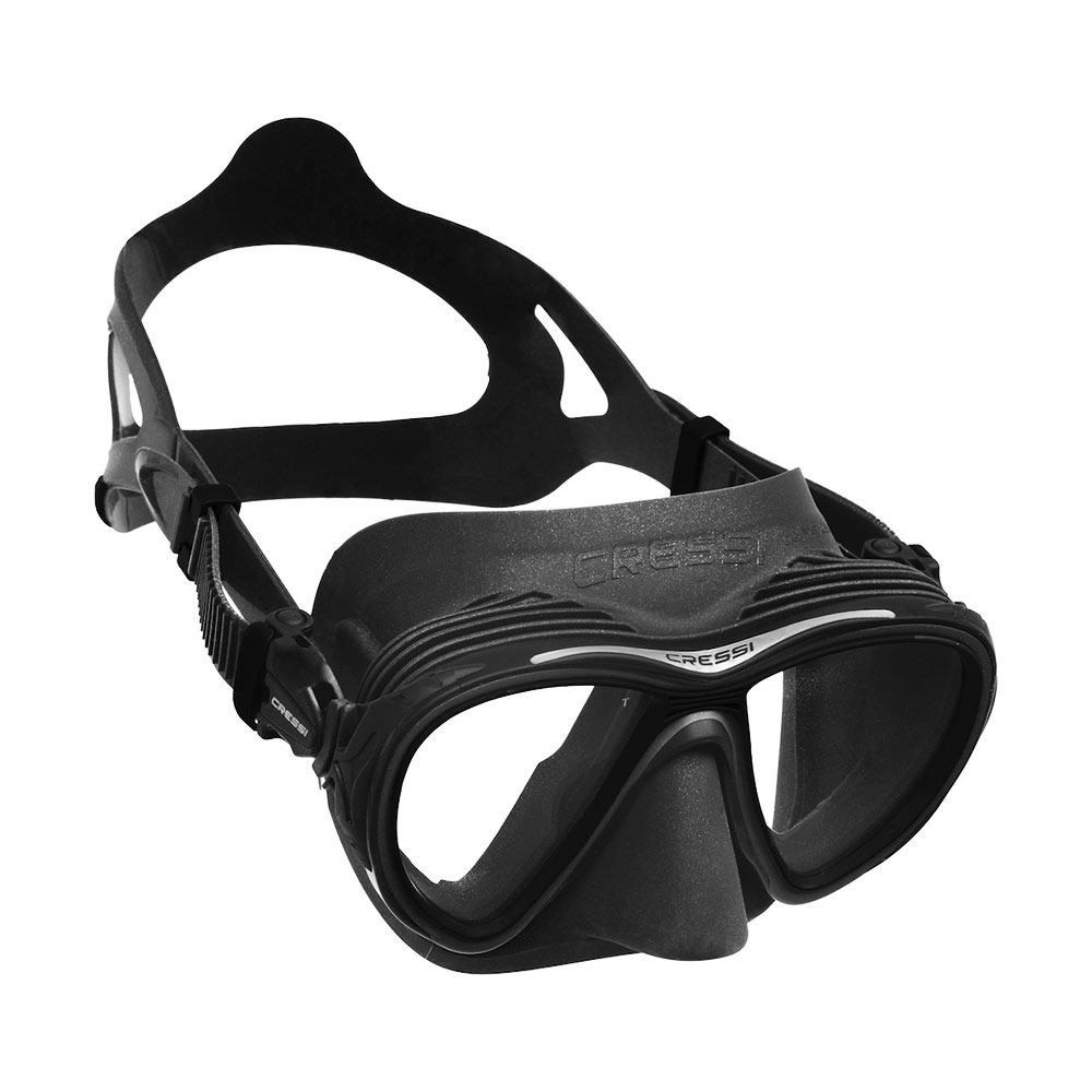 Cressi Quantum Silicone Mask Black/Frame Black – Μάσκα - bg