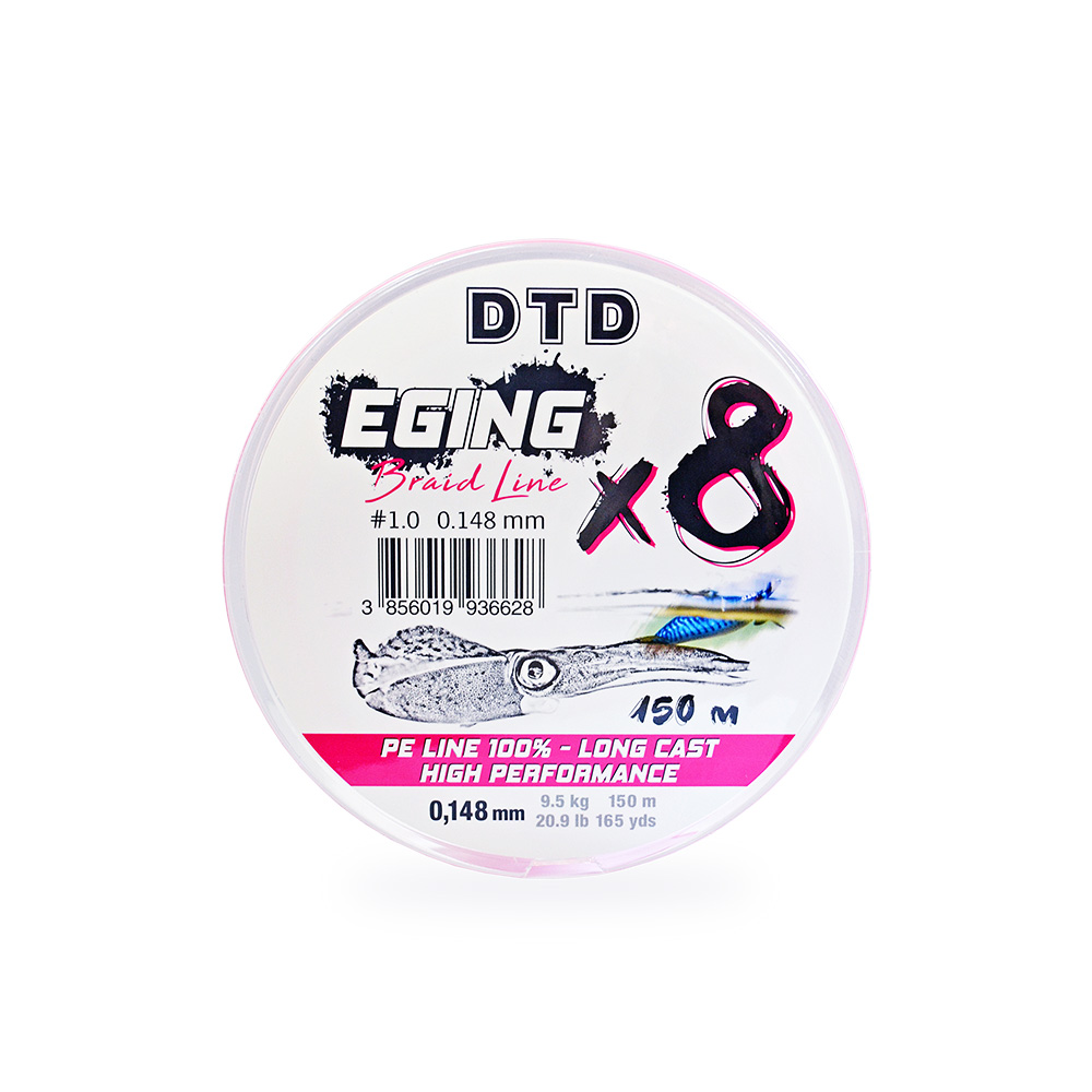 DTD Eging Line X8 150m Pink - bg