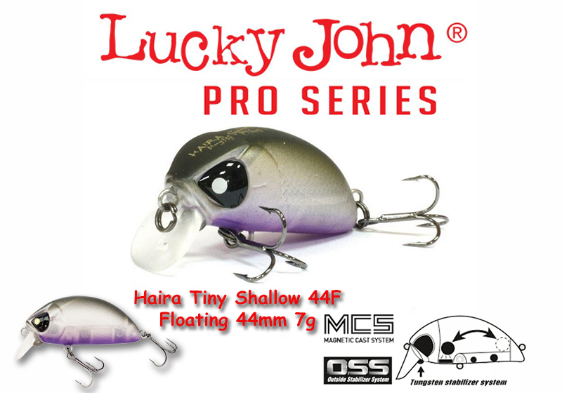 Lucky John Haira Tiny Shallow Pilot 44F – Floating Minnow 7g για LRF & Light Spinning - bg