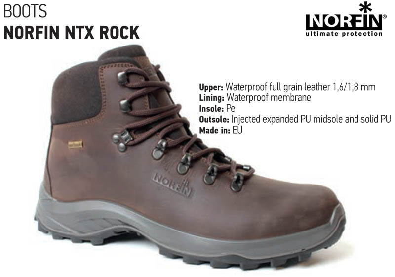 NORFIN BOOTS NTX ROCK - bg