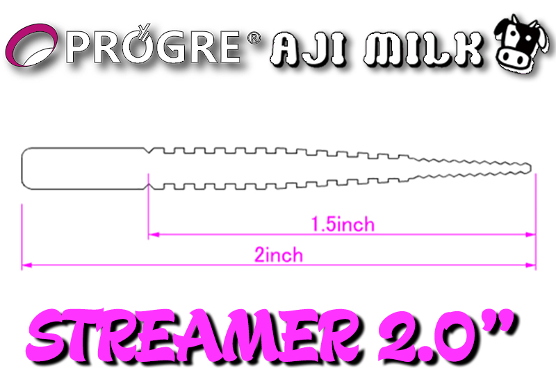 Progre Aji Milk Streamer 2.0" - Image 3
