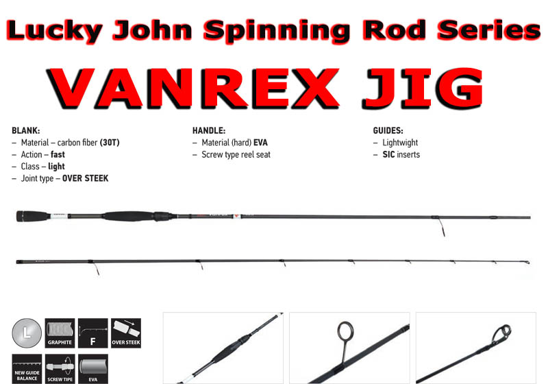 Lucky John VANREX JIG 802LF - bg