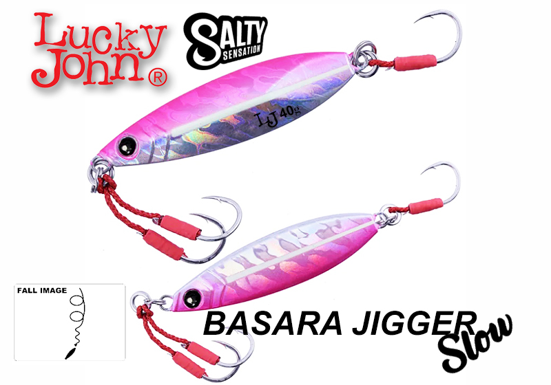 Lucky John BASARA JIGGER SLOW 40gr - bg