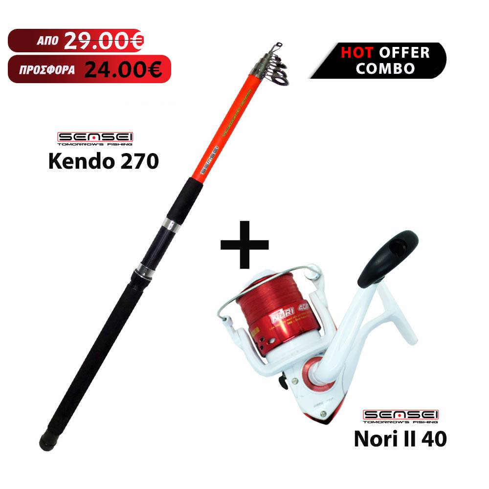 Combo Casting Sensei Kendo 270 + Sensei Nori II 40 - bg