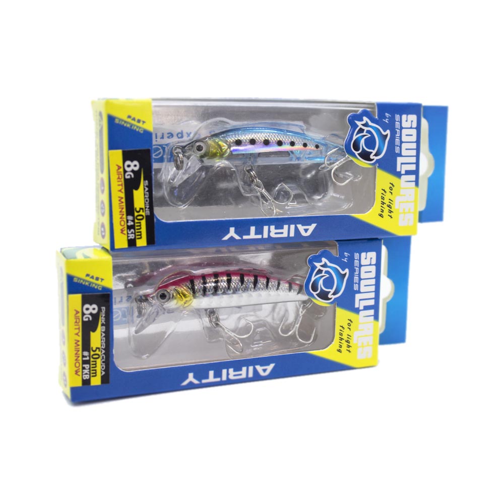 SOUL LURES Airity Minnow 50S - 5cm/8gr - Image 2