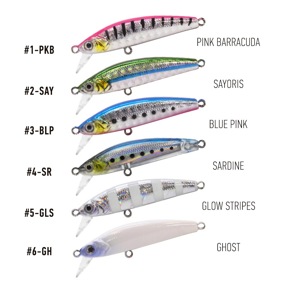 SOUL LURES Airity Minnow 50S - 5cm/8gr - Image 3