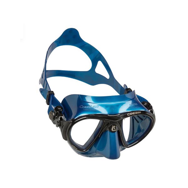 Cressi Nano Silicone Mask Blue Silver/Frame Black - Μάσκα