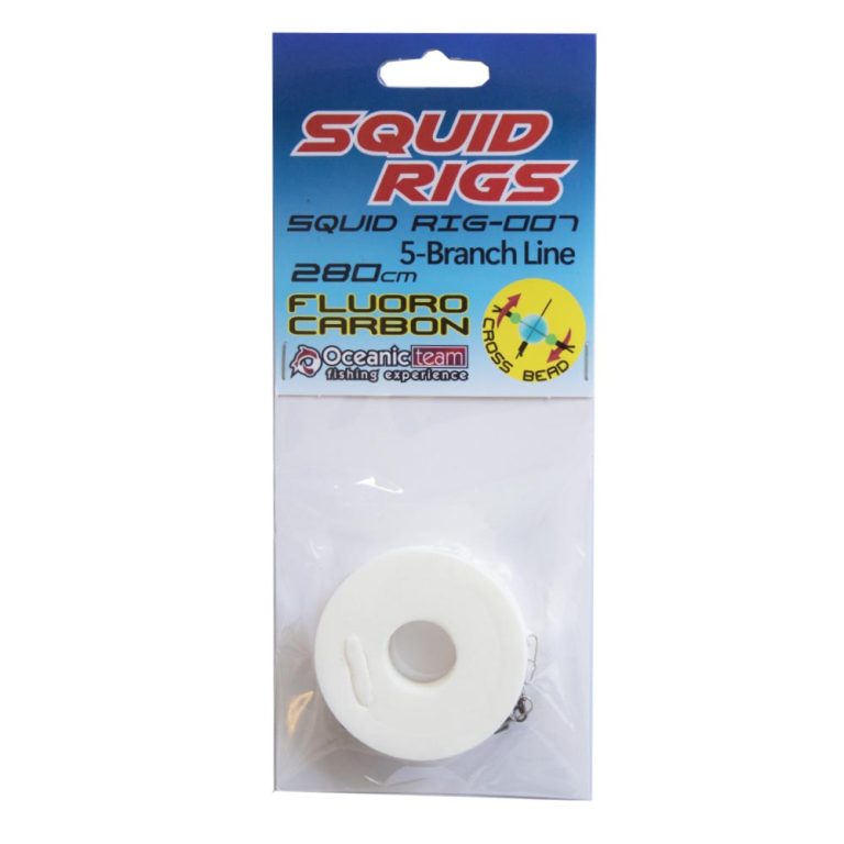 Oceanic Team Amica Squid Rig 5pcs - Έτοιμη Αρματωσιά για Καλαμαριέρες 5pcs