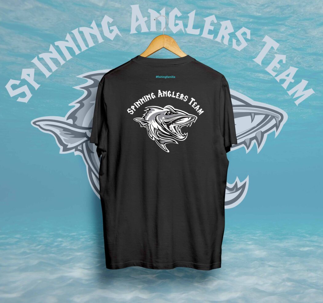 T-shirt SPINNING ANGLERS TEAM