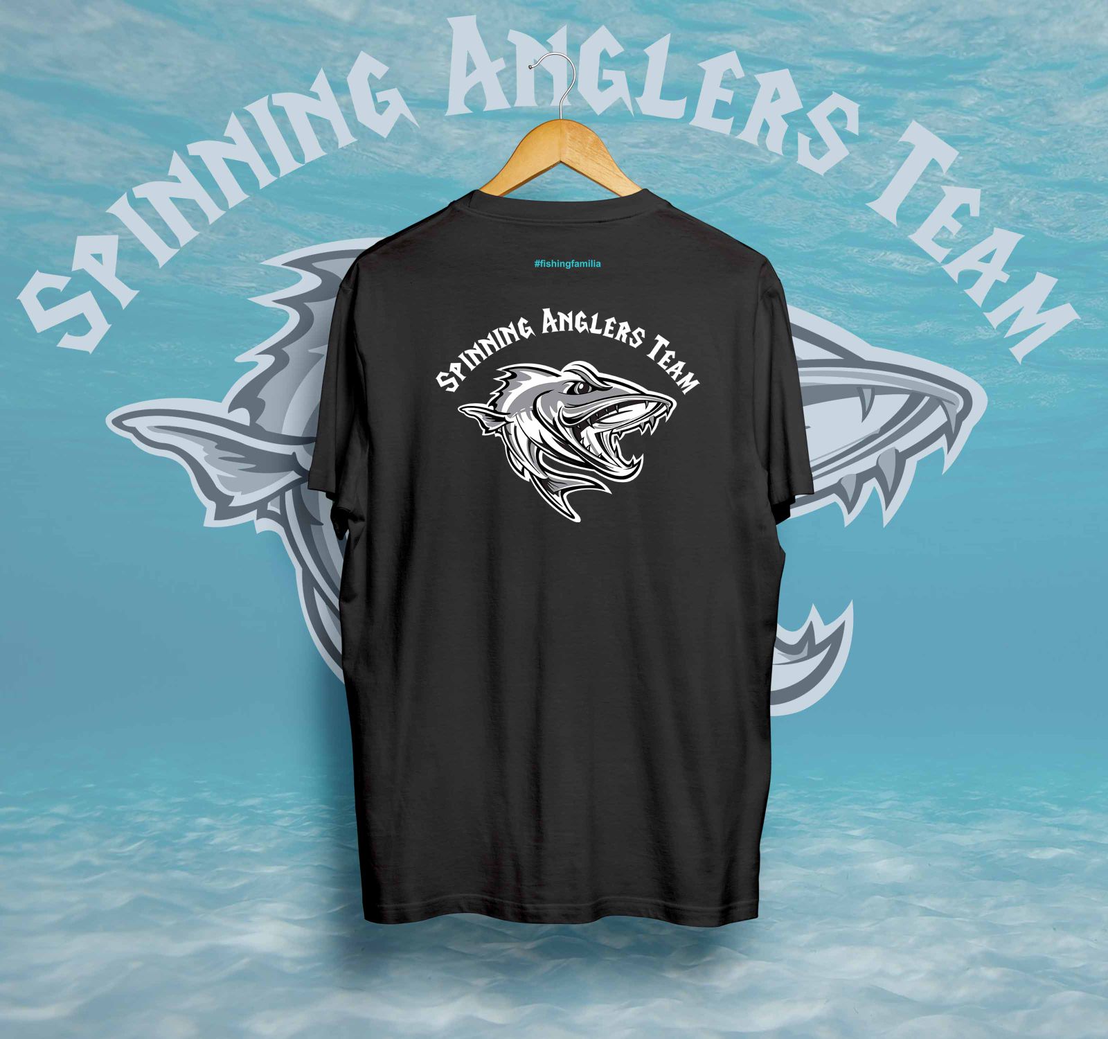 T-shirt SPINNING ANGLERS TEAM - Image 6